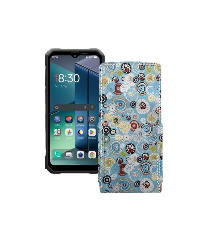 Чохол-флип з екошкіри для телефону Blackview Fort 2