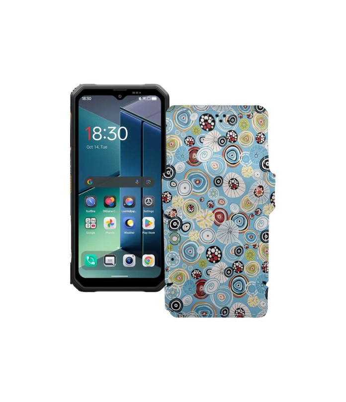 Чохол-книжка з екошкіри для телефону Blackview Fort 2