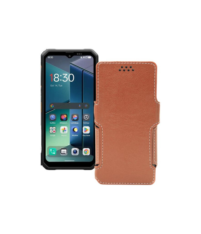 Чохол-книжка з екошкіри для телефону Blackview Fort 2