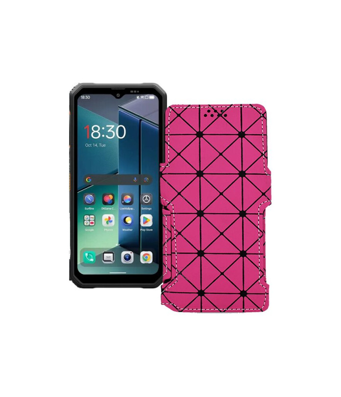 Чохол-книжка з екошкіри для телефону Blackview Fort 2