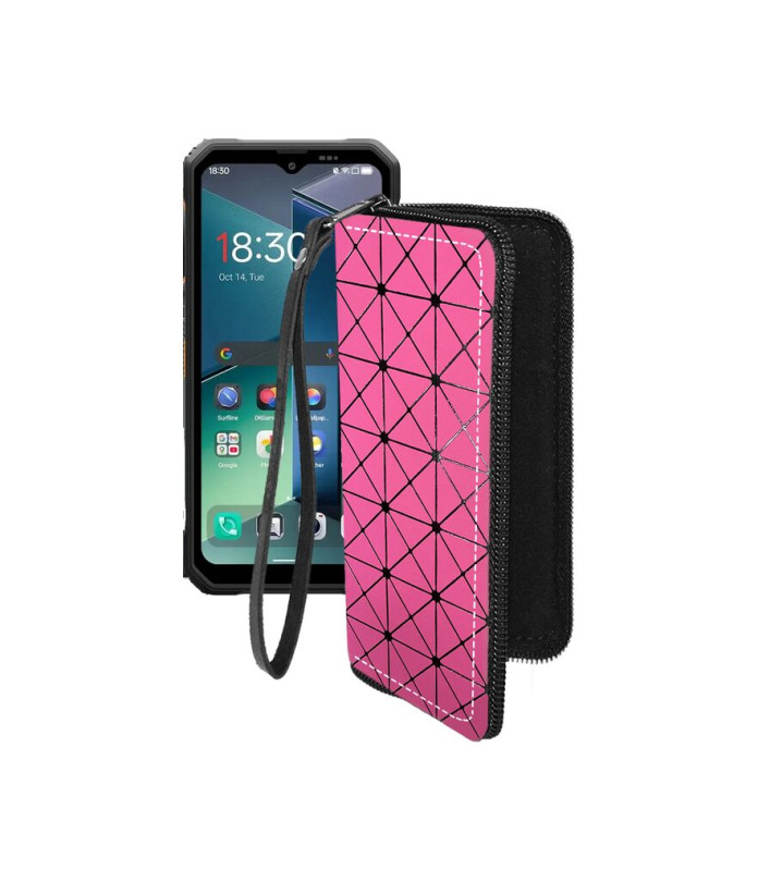 Чохол-гаманець з екошкіри для телефону Blackview Fort 2