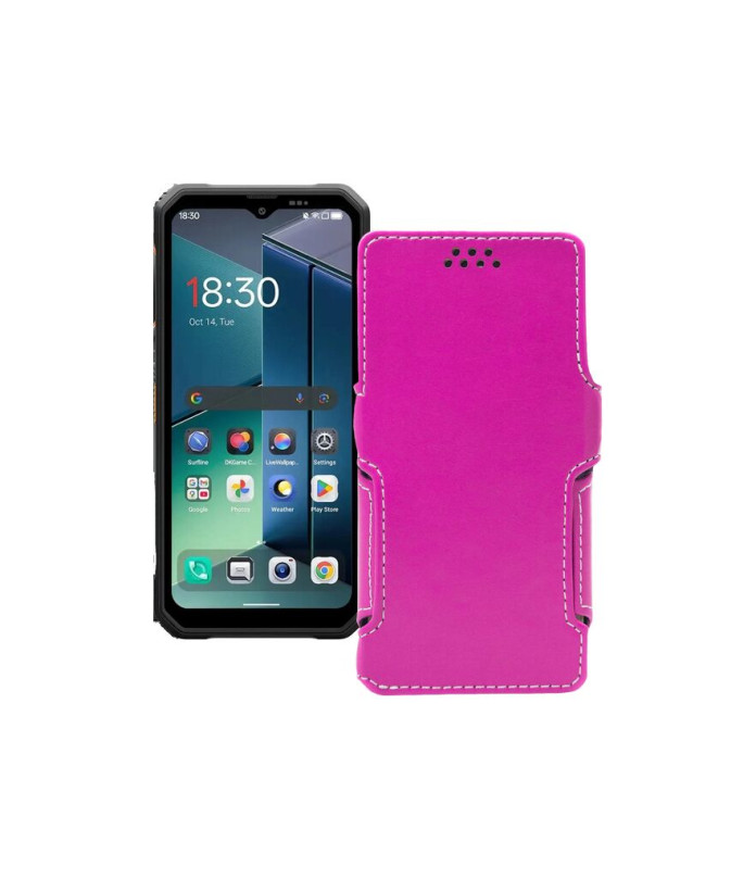 Чохол-книжка з екошкіри для телефону Blackview Fort 2