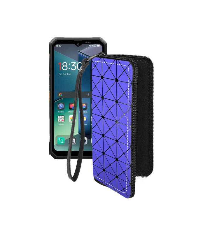 Чохол-гаманець з екошкіри для телефону Blackview Fort 2