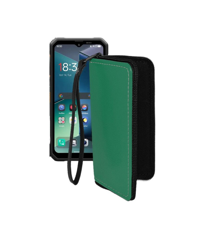 Чохол-гаманець з екошкіри для телефону Blackview Fort 2