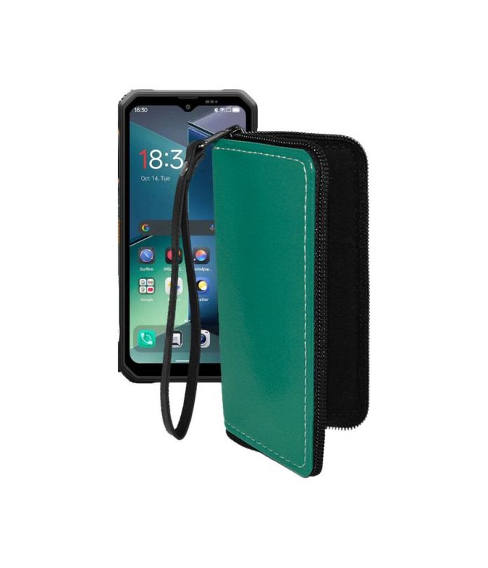 Чохол-гаманець з екошкіри для телефону Blackview Fort 2