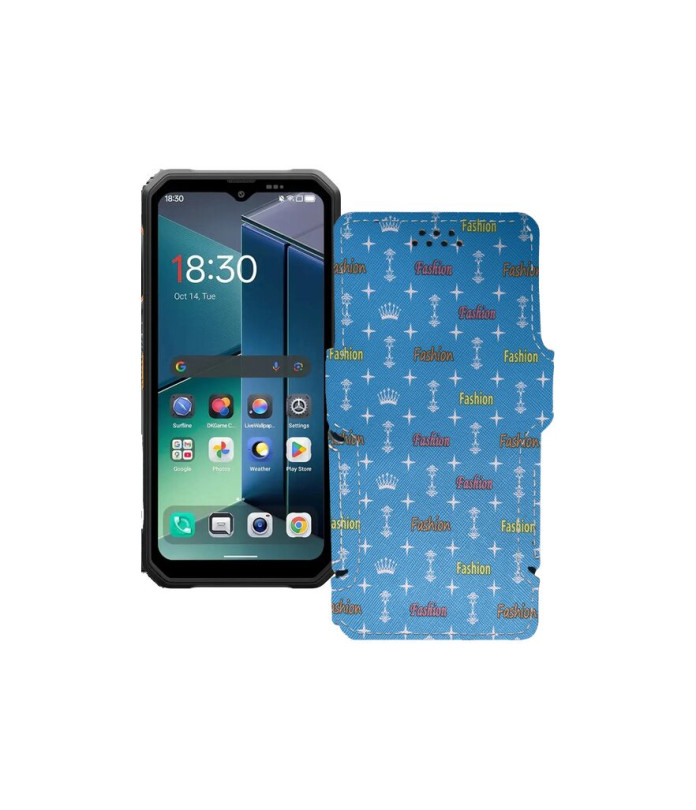 Чохол-книжка з екошкіри для телефону Blackview Fort 2