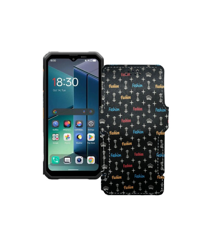 Чохол-книжка з екошкіри для телефону Blackview Fort 2