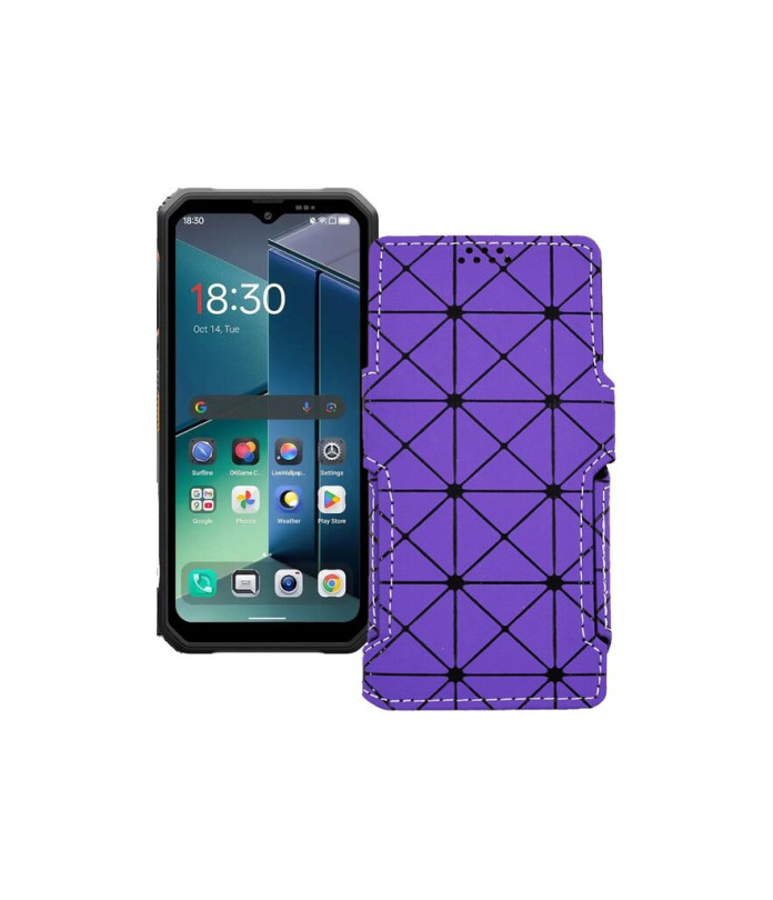 Чохол-книжка з екошкіри для телефону Blackview Fort 2