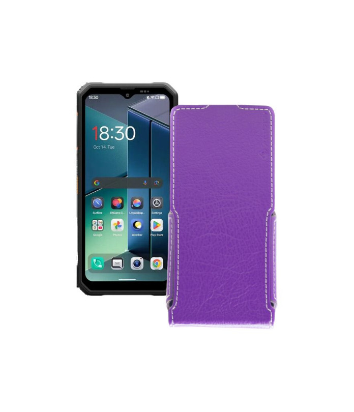 Чохол-флип з екошкіри для телефону Blackview Fort 2