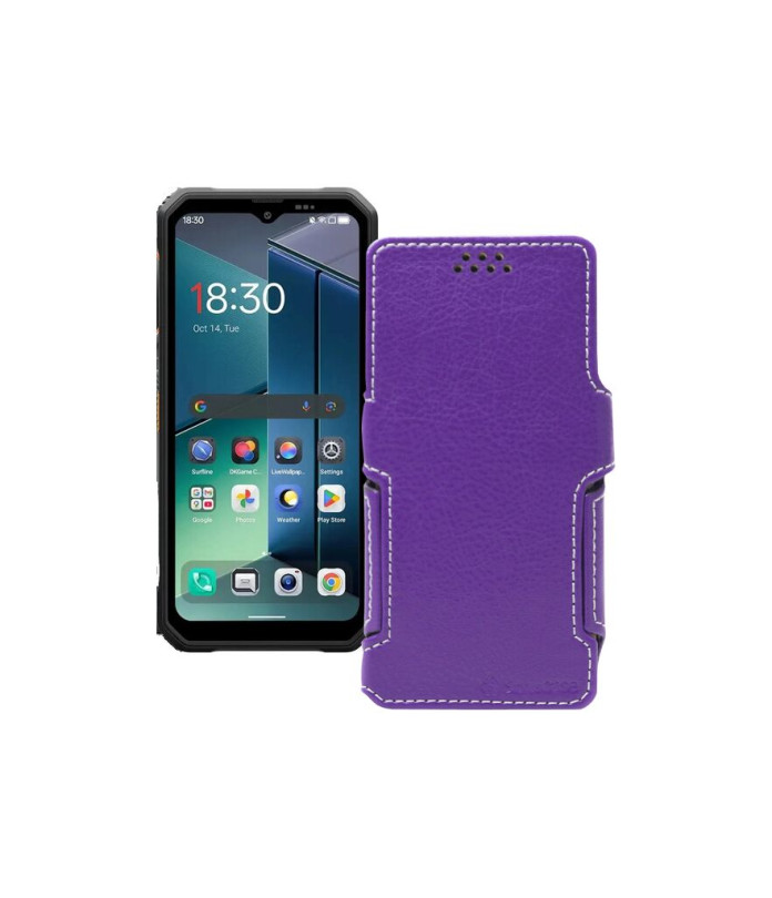 Чохол-книжка з екошкіри для телефону Blackview Fort 2