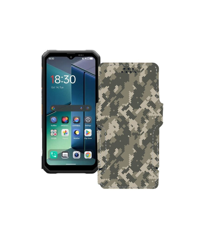 Чохол-книжка з екошкіри для телефону Blackview Fort 2