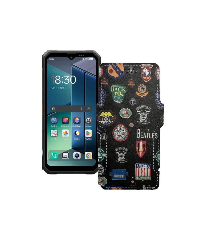 Чохол-книжка з екошкіри для телефону Blackview Fort 2