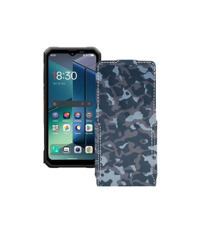 Чохол-флип з екошкіри для телефону Blackview Fort 2