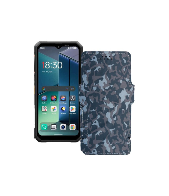 Чохол-книжка з екошкіри для телефону Blackview Fort 2