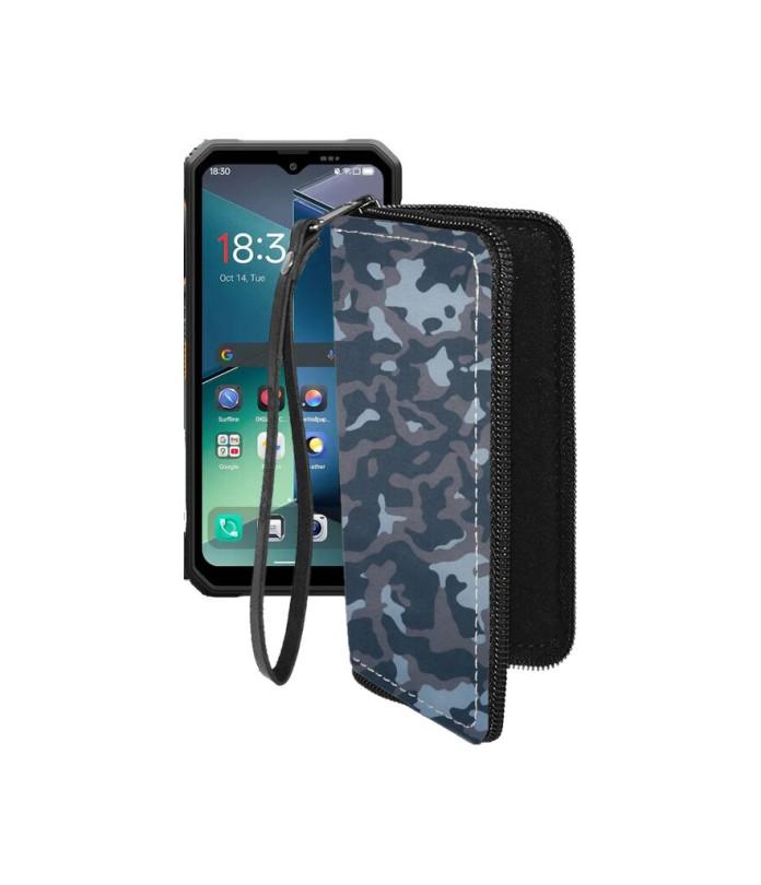 Чохол-гаманець з екошкіри для телефону Blackview Fort 2