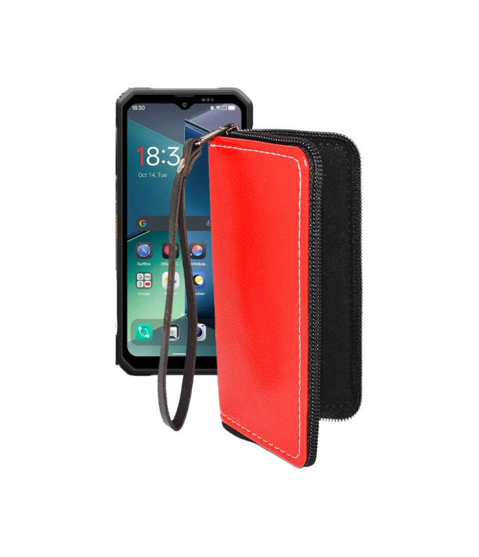 Чохол-гаманець з екошкіри для телефону Blackview Fort 2