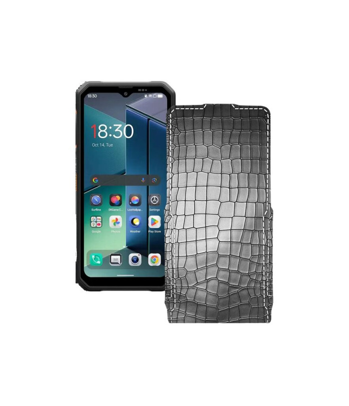 Чохол-флип з екошкіри для телефону Blackview Fort 2