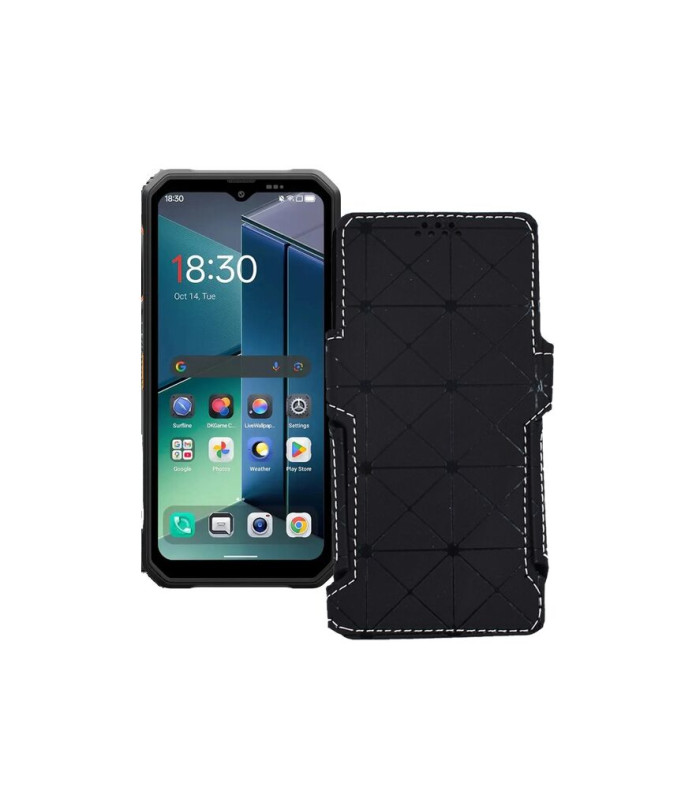 Чохол-книжка з екошкіри для телефону Blackview Fort 2