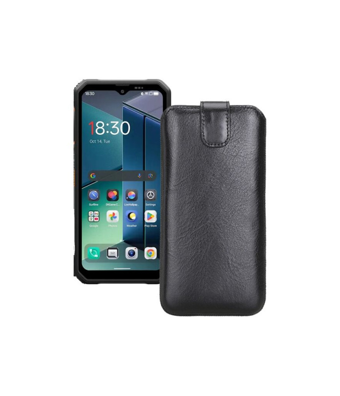 Витяжка з екошкіри для телефону Blackview Fort 2