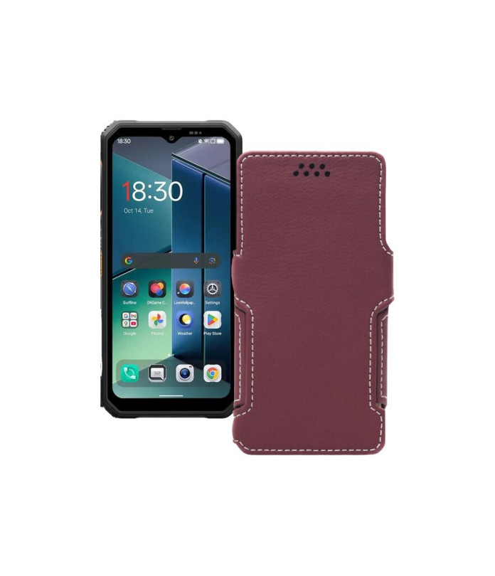 Чохол-книжка з екошкіри для телефону Blackview Fort 2
