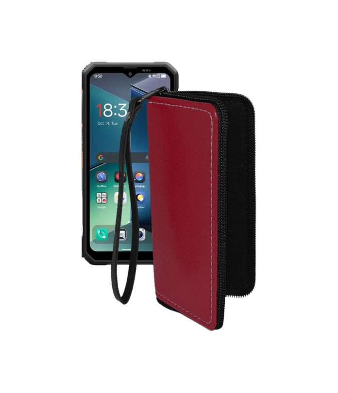 Чохол-гаманець з екошкіри для телефону Blackview Fort 2