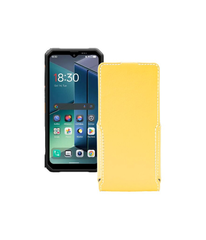 Чохол-флип з екошкіри для телефону Blackview Fort 2