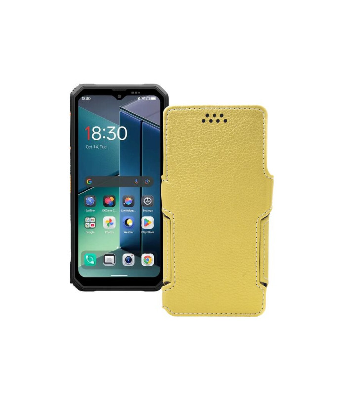 Чохол-книжка з екошкіри для телефону Blackview Fort 2