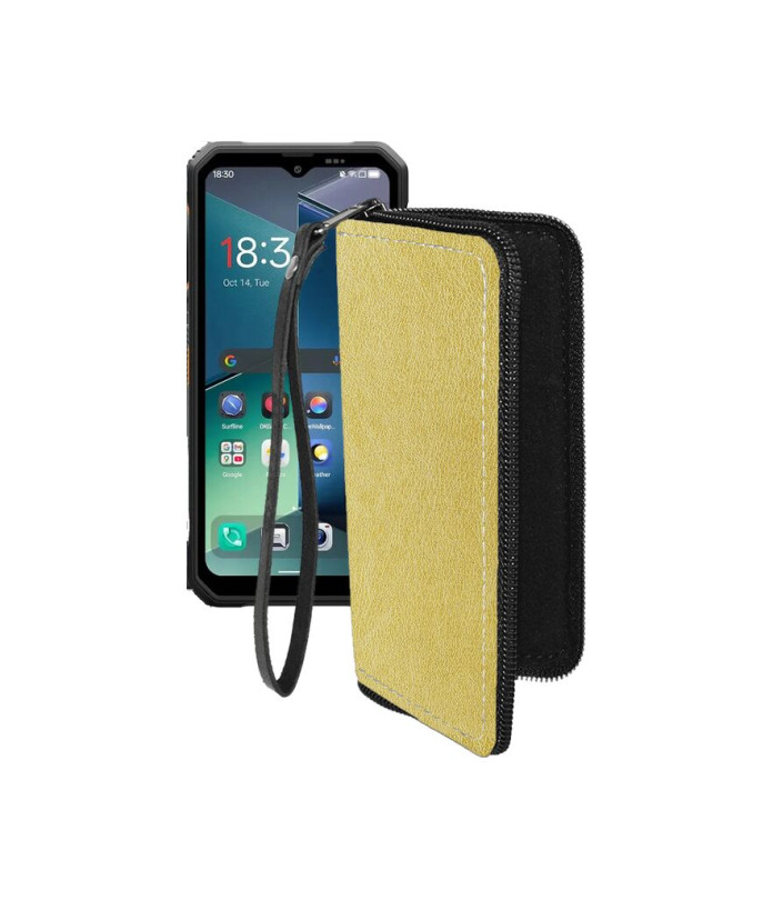 Чохол-гаманець з екошкіри для телефону Blackview Fort 2