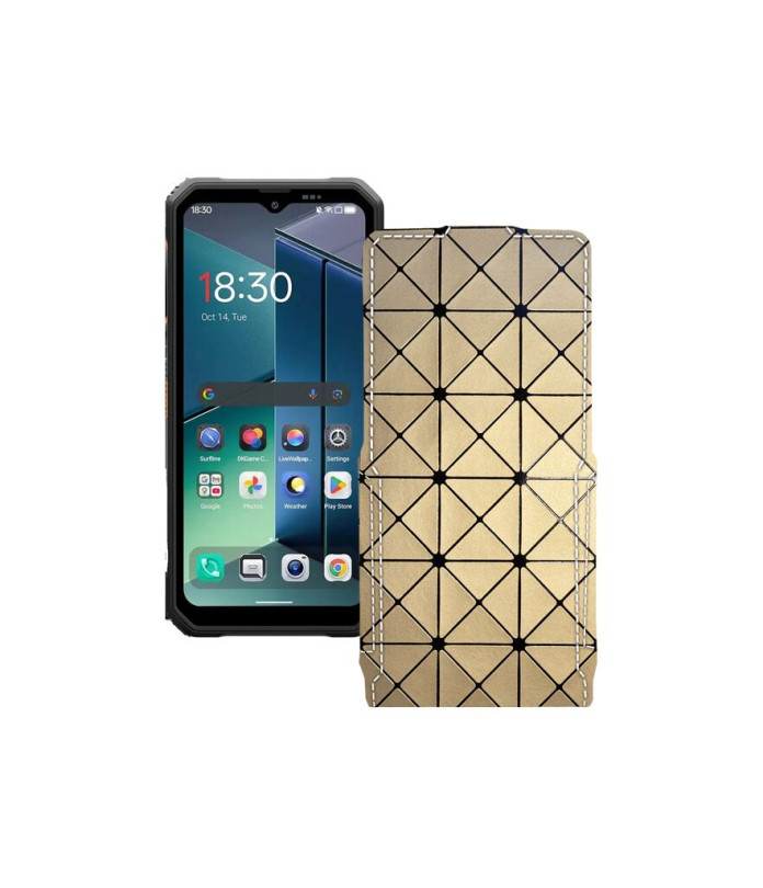 Чохол-флип з екошкіри для телефону Blackview Fort 2