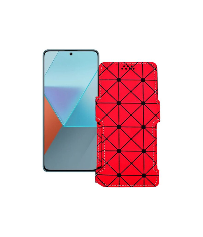 Чохол-книжка з екошкіри для телефону Xiaomi Redmi Note 13 Pro