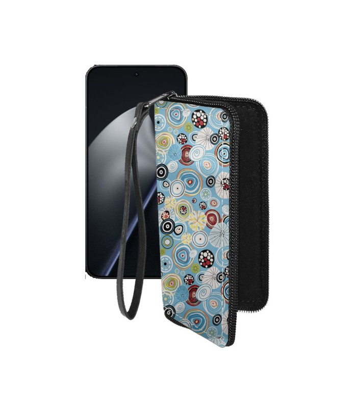 Чохол-гаманець з екошкіри для телефону Xiaomi 15T Pro