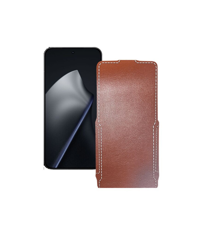 Чохол-флип з екошкіри для телефону Xiaomi 15T Pro