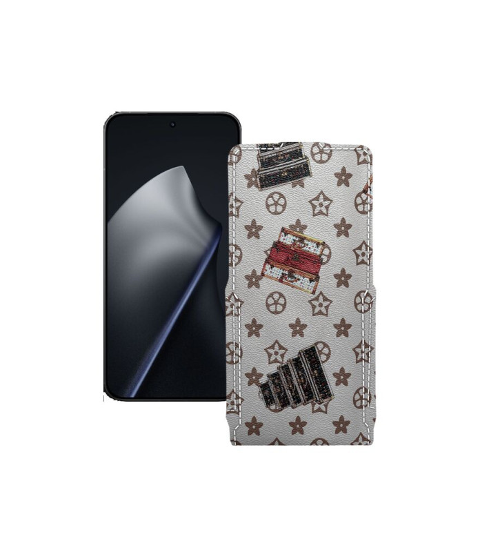 Чохол-флип з екошкіри для телефону Xiaomi 15T Pro