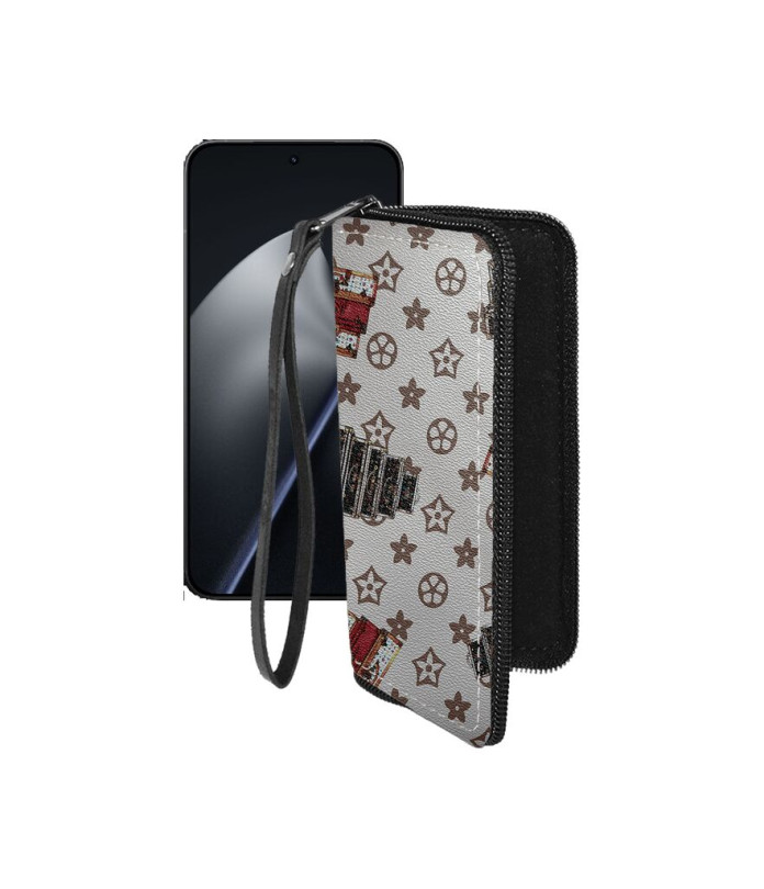 Чохол-гаманець з екошкіри для телефону Xiaomi 15T Pro