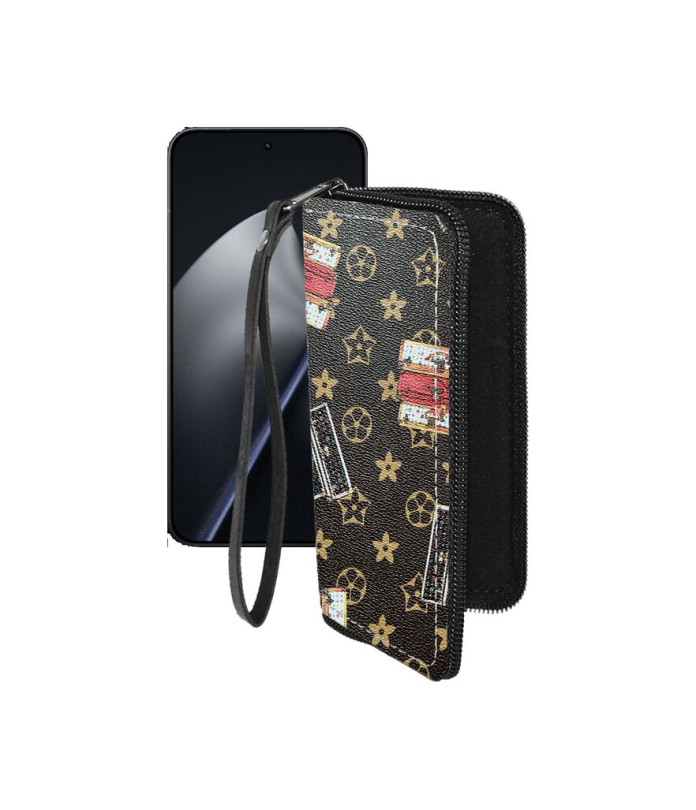 Чохол-гаманець з екошкіри для телефону Xiaomi 15T Pro