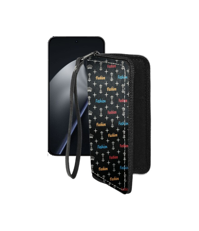 Чохол-гаманець з екошкіри для телефону Xiaomi 15T Pro