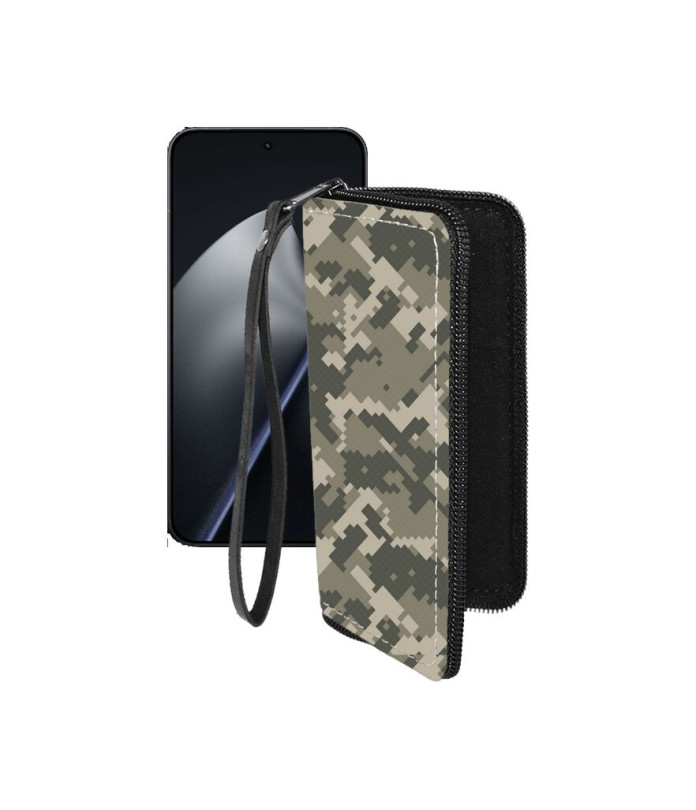 Чохол-гаманець з екошкіри для телефону Xiaomi 15T Pro