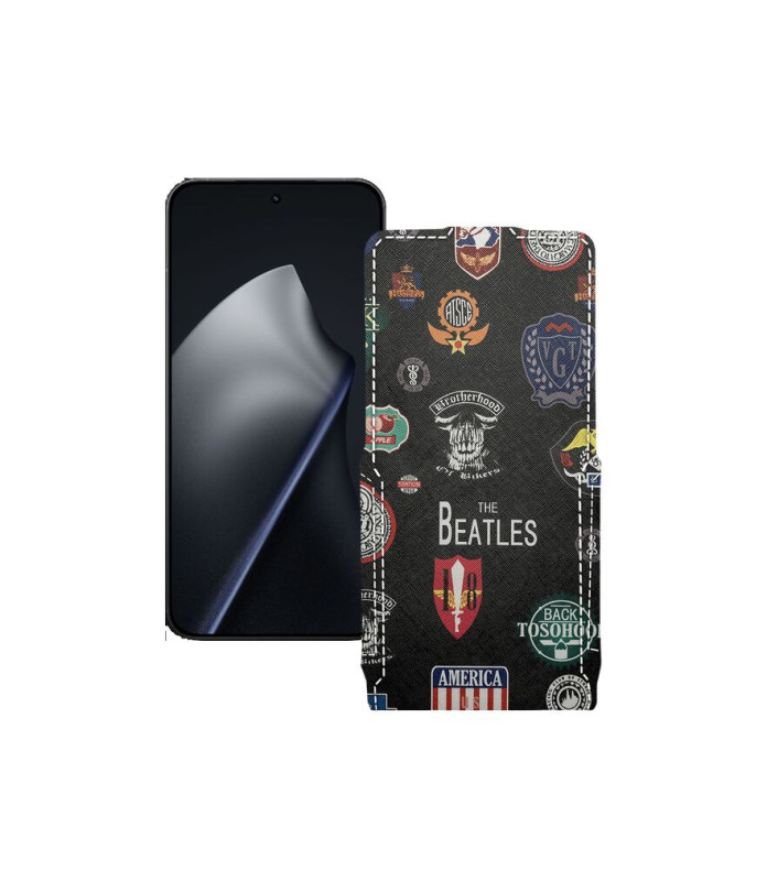 Чохол-флип з екошкіри для телефону Xiaomi 15T Pro