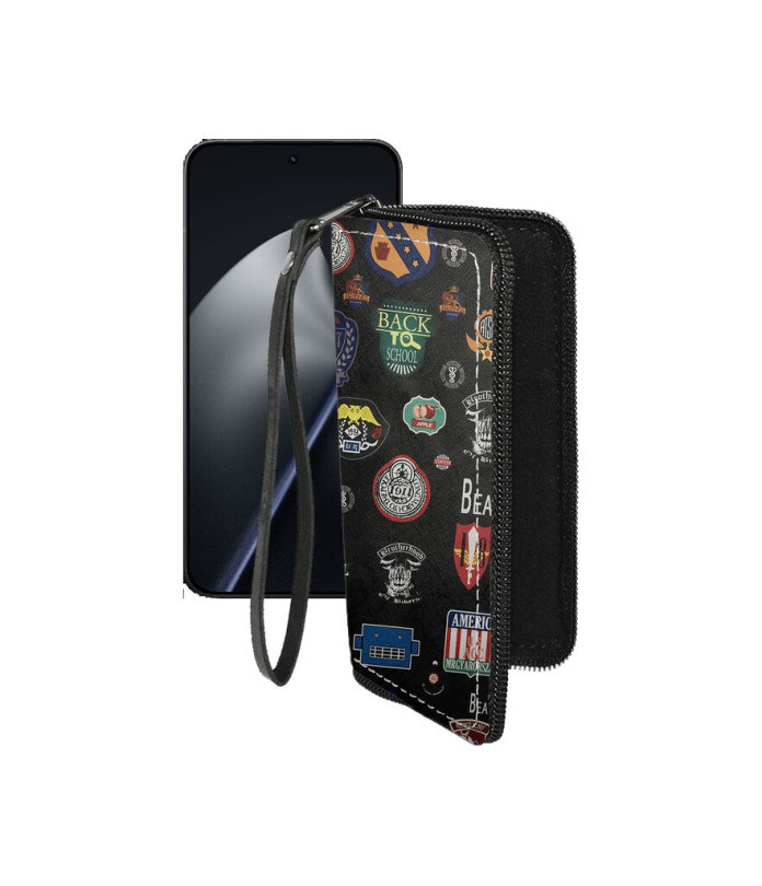 Чохол-гаманець з екошкіри для телефону Xiaomi 15T Pro