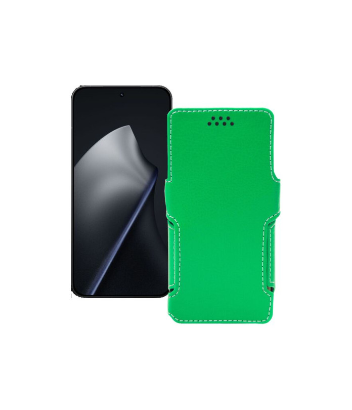 Чохол-книжка з екошкіри для телефону Xiaomi 15T Pro